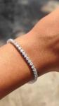 7.00 Carat Lab Grown Diamond Tennis Bracelet