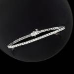 Ross-Simons 2.00 ct. t.w. Lab-Grown Diamond Tennis Bracelet in Sterling Silver. 7 inches