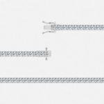 7.00 Carat Lab Grown Diamond Tennis Bracelet