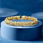 Ross-Simons 14kt Yellow Gold Byzantine Bracelet. 7 inches
