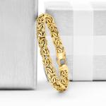 Ross-Simons 14kt Yellow Gold Byzantine Bracelet. 7 inches