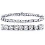 Houston Diamond District 2 Carat Classic Diamond Tennis Bracelet 14K White Gold Value Collection
