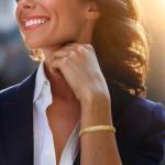 Ross-Simons Italian 14kt Yellow Gold Bismark-Link Bracelet. 7.5 inches