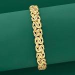Ross-Simons 14kt Yellow Gold Byzantine Bracelet. 7 inches