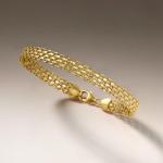 Ross-Simons Italian 18kt Yellow Gold Bismark-Link Bracelet. 7 inches