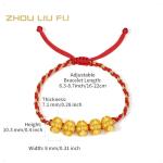24CT Gold Snake Charm Bracelet for Women