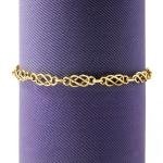 Ross-Simons 14kt Yellow Gold Double-Infinity Link Bracelet. 8 inches