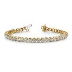 14K Gold Lab Grown Diamond Tennis Bracelet
