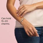 PANDORA Jewelry Moments Gold Clasp Charm Gold 14K Bracelet, 9.0"