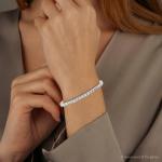 7.00CT Diamond Tennis Bracelet in White Gold