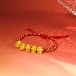 24CT Gold Snake Charm Bracelet for Women