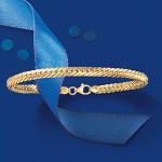 Italian 18kt Yellow Gold Cuban-Link Bracelet