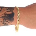 10k Yellow Gold Miami Cuban Link Bracelet