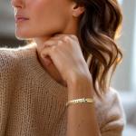 Italian 14kt Gold Cuban-Link Bracelet - 8 inches