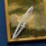 Diamond Tennis Bracelet in Sterling Silver, 3.00 ct
