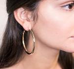 Gold Loopty Hoop Earrings