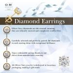 Lab-Grown Diamond Stud Earrings in 14K Gold