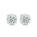 IGI Certified 1.00ct Round Lab-Grown Diamond Studs