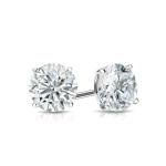 IGI Certified 1.00ct Round Lab-Grown Diamond Studs