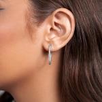 14k White Gold Round Diamond Ring