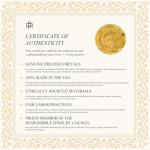 Solid 14K Yellow Gold Cross Necklace for Men & Women, Stunning, Polished 14K Yellow Gold Cross Pendant with Premium Jewelry Box, 14 Karat Handcrafted Heirloom Quality Religious Jewelry Made in the USA (Large, Pendant Only)