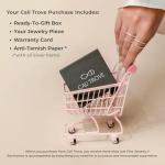 Cali Trove Double Heart Infinity Pendant for Women (Yellow Gold) | 1/10cttw Real White Diamonds Necklace for Women | Double Heart Pendant Gift for her | Mother's Day Gift for Mom | Jewelry