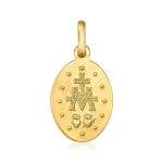 Ross-Simons Italian 18kt Yellow Gold Miraculous Medal Pendant