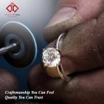 Diamond2Deal 14K Yellow Gold Latin Religious Crucifix Cross Pendant