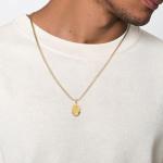 14k Gold St. Christopher Travel Protection Necklace