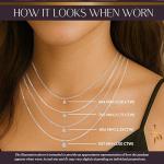 14K White Gold Moissanite Oval Pendant 2.0 CTW