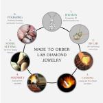 Lab Grown Pear Shape Diamond Pendant Necklace