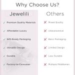 Jewelili 10K White Gold Cross Pendant Necklace for Women | 1/2 CTTW Natural White Round & Baguette Diamonds | 18" Rope Chain | Luxury Jewelry with Gift Box | Gift for Her