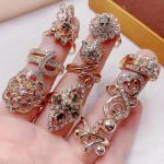 36pcs Mixed Gemstone Ring Set - Boho Style