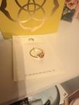 Kendra Scott Pink Heart Ring Size 7 Gold
