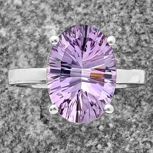 Natural Multi Stone 925 Silver Ring Size 5-9