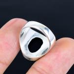Handmade Abalone Shell Ring for Men