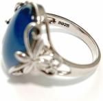 Color Changing Butterfly Sterling Silver Mood Ring