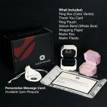 Women's Sterling Silver Oval Blue Sapphire Ring