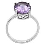 Natural Multi Stone 925 Silver Ring Size 5-9