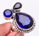 Madagascar Blue Sapphire Antique Design Ring Size 6