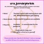 Oval Cut London Blue Topaz Wedding Ring