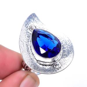 Madagascar Blue Sapphire Antique Design Ring