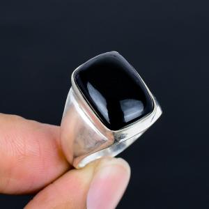 Black Onyx Ethnic Style Men's Ring