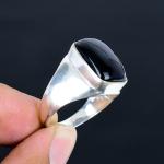 Black Onyx Ethnic Style Men's Ring