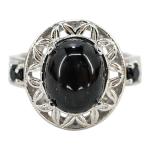 Set of 7 Stylish Cocktail Rings with Mixed Stones