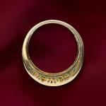 Natural Emerald and Diamond 10K Gold Ring