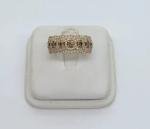 Chocolate Diamond Cluster Ring in 14K Rose Gold