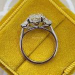 Radiant Cut Lab Grown Diamond Engagement Ring