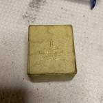 14k Yellow Gold Emerald and Diamond Marquise Ring