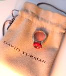 David Yurman Pink Tourmaline & Diamond Ring